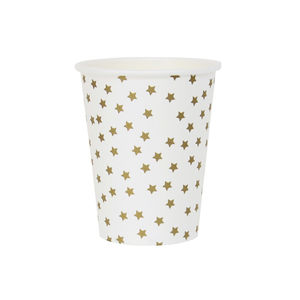 Paperimuki, kultaiset tähdet (8 kpl)