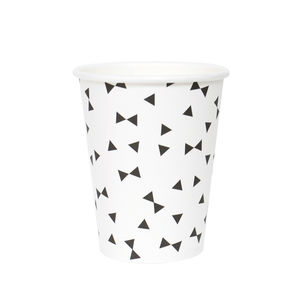 Paperimuki, mustat rusetit (8 kpl)