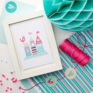 Satukaupunki -postikortti