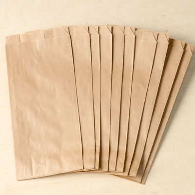 Ruskea paperipussi 22,5 x 10 cm (10 kpl)