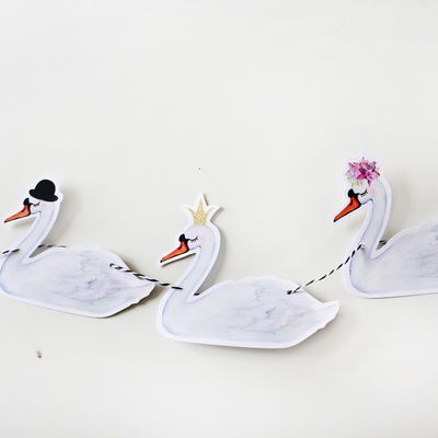 Joutsen koristenauha/viirinauha