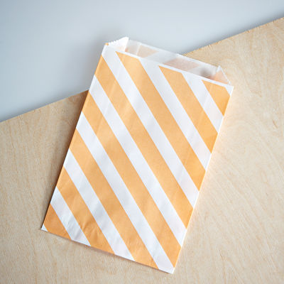 Vinoraidallinen paperipussi, persikka (12 kpl)