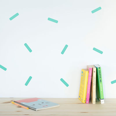 Confetti seinätarrat, minttu