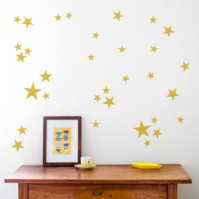 Tähdet seinätarrat, kulta