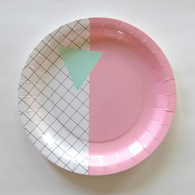 Bash Memphis Grid plate large (12 kpl)