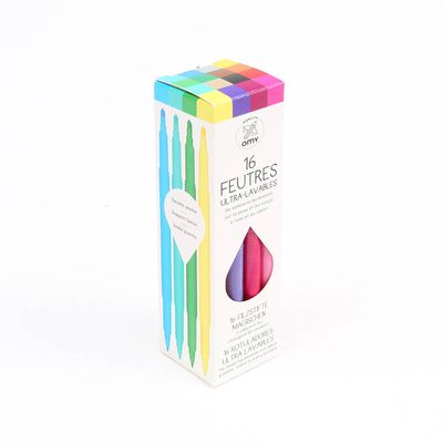 OMY pestävät tussit 16 kpl