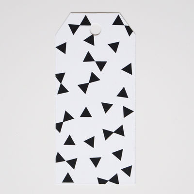 Mustat rusetit pakettikortti (12 kpl)