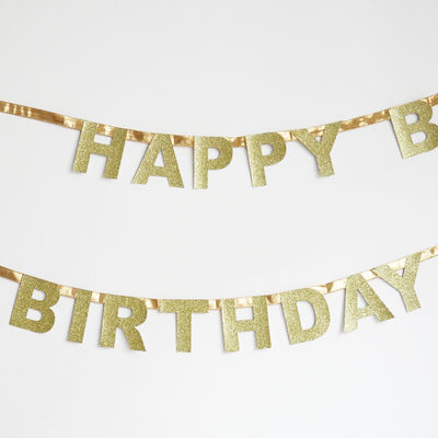 Happy Birthday glitterviirinauha, kulta