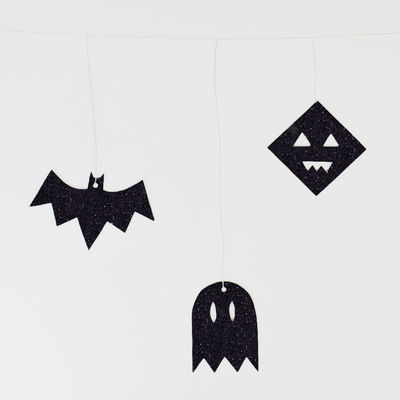 Halloween glitterkoristenauha