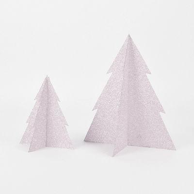 Valkoinen glitterkuusi 15 cm