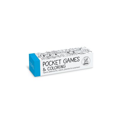 OMY pocket games & colouring