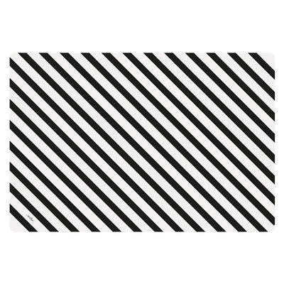 Muoviset tabletit, diagonaaliraita (4 kpl)