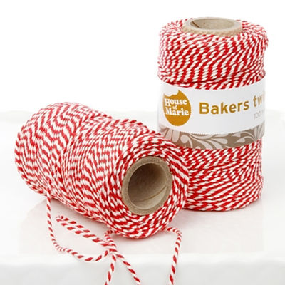 Bakers twine naru, punainen