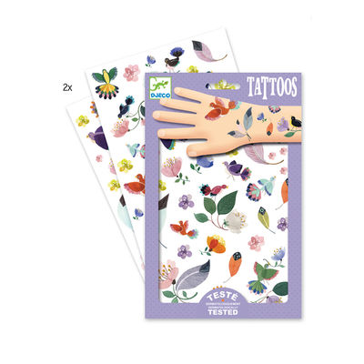 Tatuointisetti, sulat (2 arkkia)