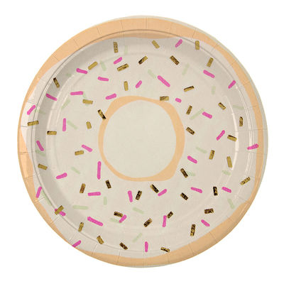 Donitsi -paperilautanen (8 kpl)