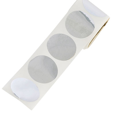 Hopeafolio tarrat ympyrä Ø 55 mm (50 kpl)