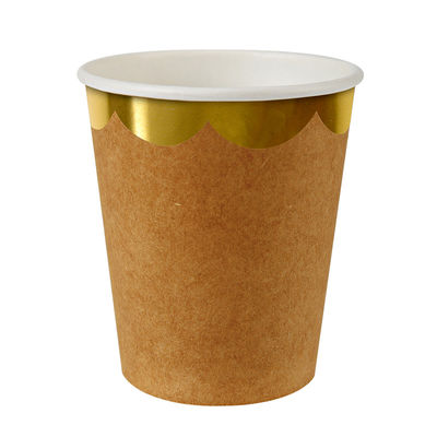 Kraft Scallop -paperimukit (8 kpl)