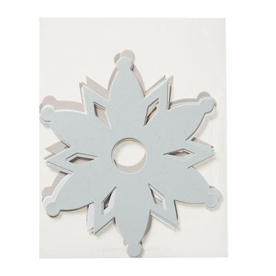 Paperiset lumihiutaleet, nude (10 kpl)