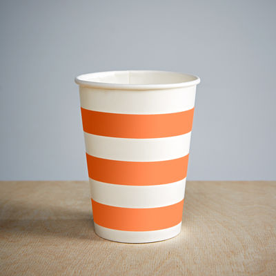 Paperimuki, oranssiraidallinen (10 kpl)