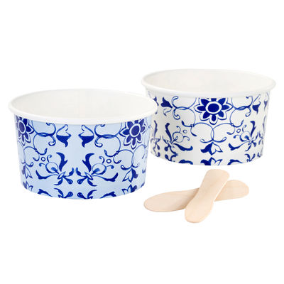 Party porcelain paperikupit (8 kpl)