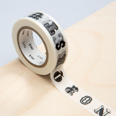 mt masking tape - kirjaimet