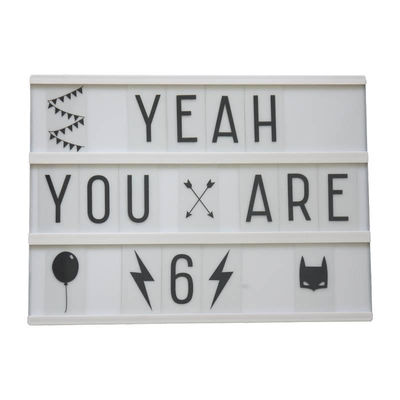 Lisämerkit Lightbox kirjainvalotauluun (85 kpl)