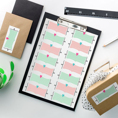 Tulostettavat Satukaupunki -etiketit 105 x 42 mm